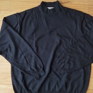 Pronto-Uomo black Turtle Neck Sweater